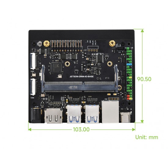 Carrier Board for Nvidia Jetson Orin Nano/NX System on Module  