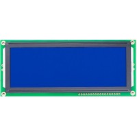 JHD762M5 20x4 Jumbo Alphanumeric LCD Module Blue/White