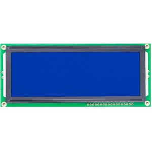 JHD762M5 20x4 Jumbo Alphanumeric LCD Module Blue/White