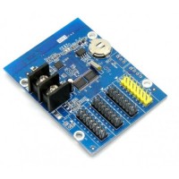 HD-W03 Three Row Single Color WiFi LED Display Controller Card, 3x HUB12, 1xHUB08, 512*48