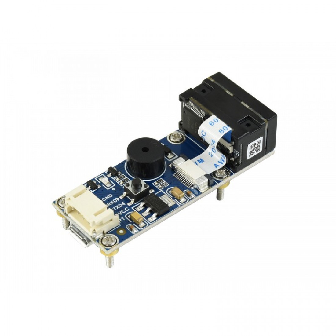 Buy Waveshare Barcode Scanner Module 1D/2D Codes Reader USB + Serial ...