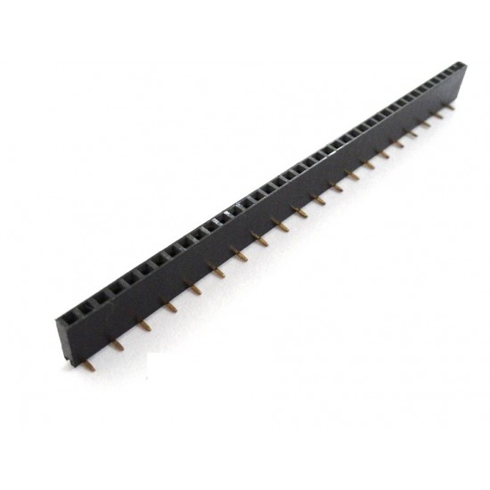 1x40 - Female Header - Surface Mount Type - 2.54mm Pitch
