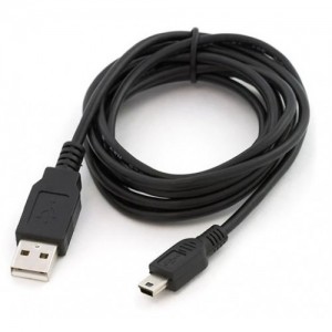 USB 2.0 Type A To Mini B 5 Pin USB Cable - 1 Meter