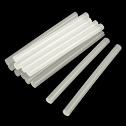 Glue Stick For Hot Melt Glue Gun - Transparent - 19 (L) x 11mm (Dia) [ Pack of 4 ]