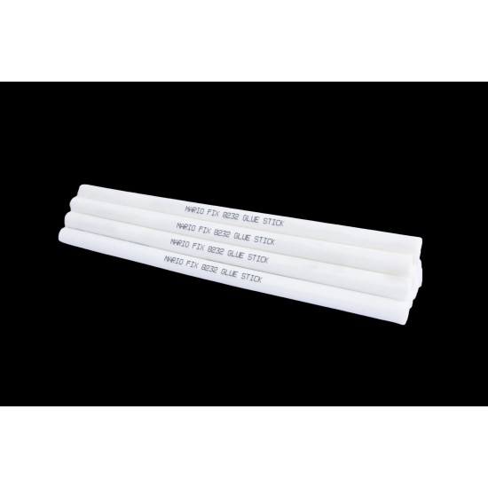 White Glue Stick For Hot Melt Glue Gun - 22cm (L) x 11mm (Dia) [ Pack of 4 ]