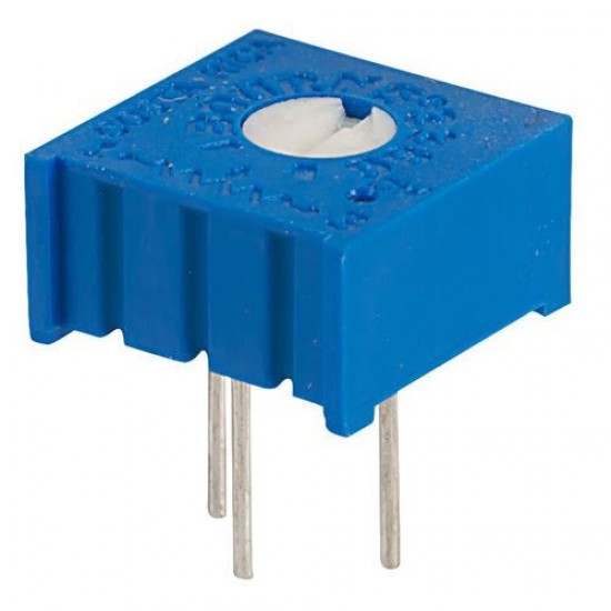 3386P-1-103LF Trimmer Resistor - Through Hole 3/8" 10Kohms 10% 0.5Watts, Square