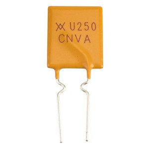 RUEF250 Resettable Fuse, PPTC, PolySwitch RUEF, 30 VDC, 2500 mA, 5 A, 10.3s RUEF250 Resettable Fuse, PPTC, PolySwitch RUEF, 30 VDC, 2500 mA, 5 A, 10.3s