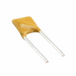 TRF250-110U PPTC Resettable Fuse 250VAC 110mA Hold Current - Radial Leaded TRF250-110U PPTC Resettable Fuse 250VAC 110mA Hold Current - Radial Leaded