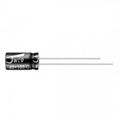 10uF / 63V 5x11mm Electrolytic Capacitor 10uF / 63V 5x11mm Electrolytic Capacitor