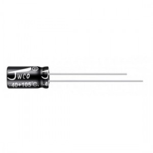 10uF / 63V 5x11mm Electrolytic Capacitor 10uF / 63V 5x11mm Electrolytic Capacitor