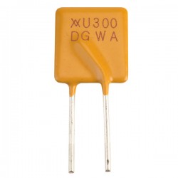 RUEF300 Resettable Fuse, PPTC, PolySwitch RUEF, 30 VDC, 3000 mA, 6A, 10.8s RUEF300 Resettable Fuse, PPTC, PolySwitch RUEF, 30 VDC, 3000 mA, 6A, 10.8s