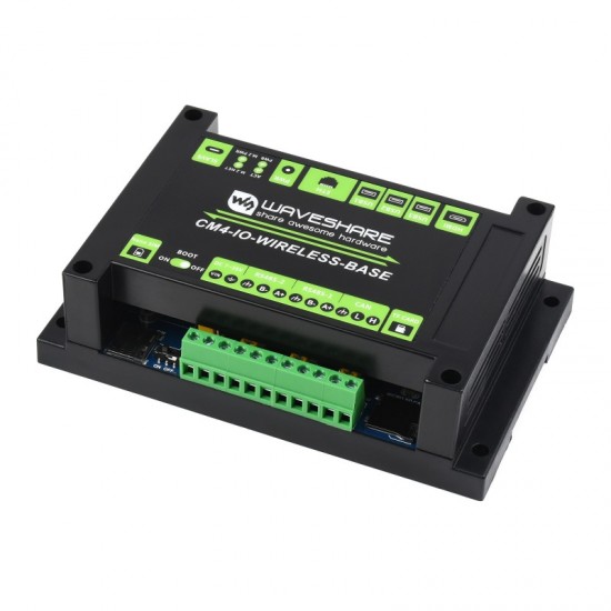 Industrial IoT Wireless Expansion Module Designed for Raspberry Pi Computer Module 4 (4G Module & Power Adapter Included)