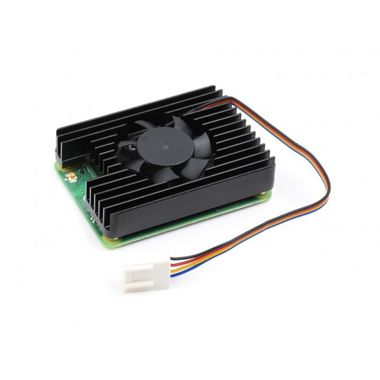 Dedicated All-In-One 3007 Cooling Fan For Raspberry Pi Compute Module 4 CM4, Speed Adjustable, With Thermal Tapes