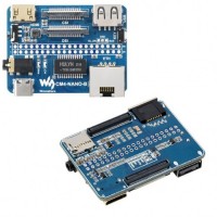 Waveshare Nano Base Board (B) for Raspberry Pi Compute Module 4, Same Size as the CM4