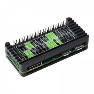 Aluminum Alloy Protection Case for Raspberry Pi Zero Series, Fits Zero / Zero 2 W Aluminum Alloy Protection Case for Raspberry Pi Zero Series, Fits Zero / Zero 2 W