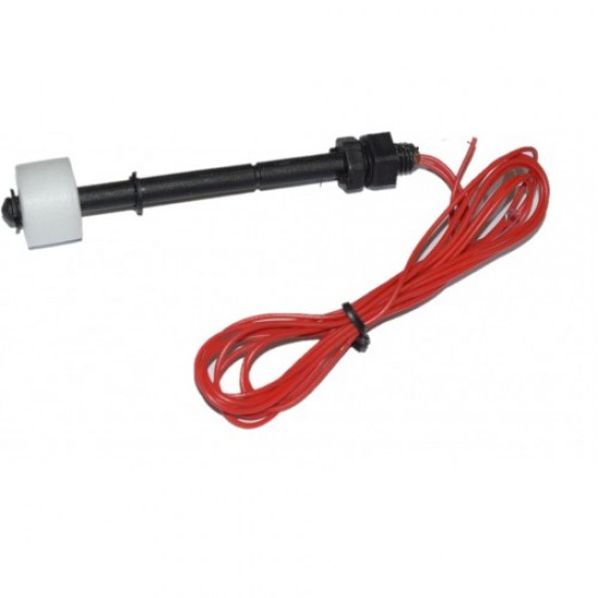 HT05 Magnetic Float Switch - Long Neck - 10cm Float Length - 1 meter Wire - Normally Open