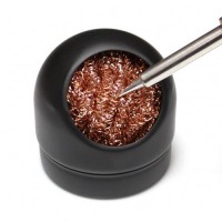 599B Soldering Iron Tip Cleaning Wire Mesh With Enclosure
