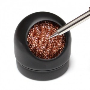 599B Soldering Iron Tip Cleaning Wire Mesh With Enclosure