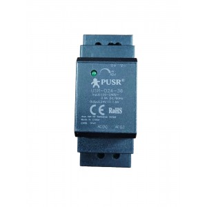 USR-D24-36 - 36W 24V 1.5A  AC to DC DIN Rail Mount Switching Power Supply