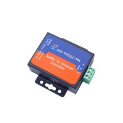 USR-TCP232-304 (C7) Single Channel RS485 to Ethernet Converter - With Power Adapter