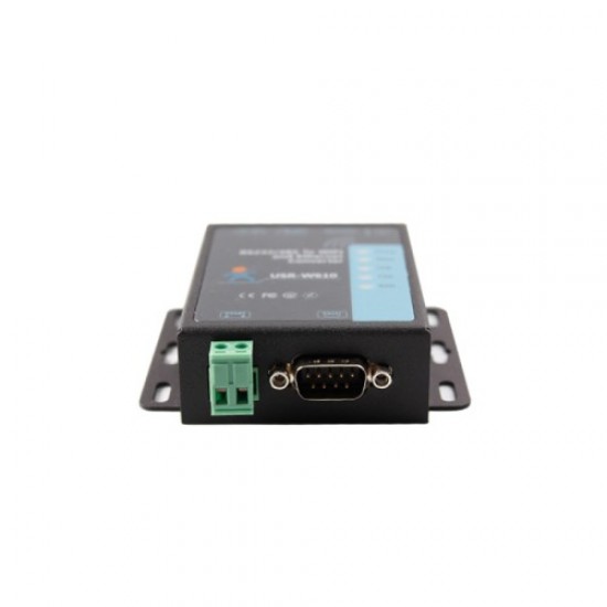 USR-W610 Industrial RS485/ RS232 to WiFi / Ethernet Converter (Power Adapter / Serial Cable Included)