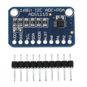 ADS1115 Module - 16-bit ADC - 4 Channel - 860 Sample per Second - I2C Interface ADS1115 Module - 16-bit ADC - 4 Channel - 860 Sample per Second - I2C Interface