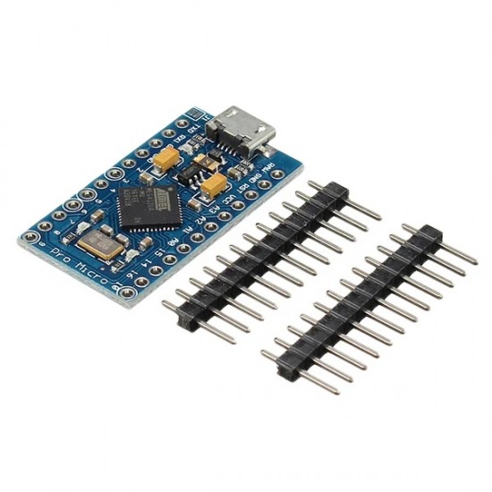 Pro Micro Clone - ATmega32U4 - 5V/16MHz - Micro USB - Arduino Development Board