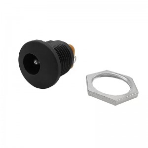 DC-022 5.5mm x 2.1mm Panel Mount Type DC Jack Connector