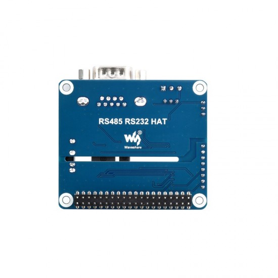 Isolated RS485 RS232 Expansion HAT for Raspberry Pi, SPI Control