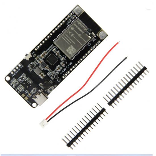 TTGO T-PCIE CH9102F Q101 QFN24 V1.1 ESP32-WROVER-B AXP192 Chip WIFI Bluetooth Module Board - CH9102F 4MB