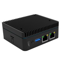 Radxa E25 RK3568 CPU 2GB RAM 8GB eMMC with Integrated Heatsink Case Radxa E25 RK3568 CPU 2GB RAM 8GB eMMC with Integrated Heatsink Case