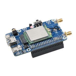 SIM7600G-H M.2 4G HAT for Raspberry Pi, LTE CAT4 High Speed, 4G/3G/2G, GNSS, Global Band SIM7600G-H M.2 4G HAT for Raspberry Pi, LTE CAT4 High Speed, 4G/3G/2G, GNSS, Global Band