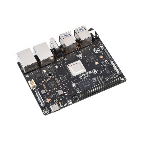 VisionFive2 RISC-V Single Board Computer 8GB WiFi, StarFive JH7110 Processor with Integrated 3D GPU, base on Linux - With WiFi Module