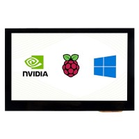 Waveshare 4.3inch Capacitive Touch Screen LCD (B), 800×480, HDMI, IPS, Various Devices & Systems Support