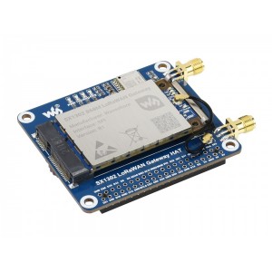SX1302 868M LoRaWAN Gateway HAT for Raspberry Pi, Standard Mini-PCIe Socket, Long range Transmission SX1302 868M LoRaWAN Gateway HAT for Raspberry Pi, Standard Mini-PCIe Socket, Long range Transmission