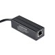 Industrial Gigabit PoE Splitter, Metal Case protection, Ethernet + 5V 2.5A Type-C Out