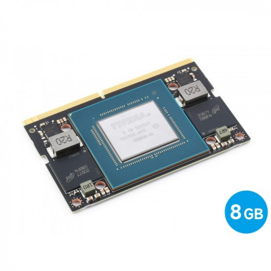NVIDIA Jetson Orin NX 8GB (ONX 8GB) - Ampere GPU + Arm Cortex-A78AE v8.2 64-bit CPU + 8 GB LPDDR5