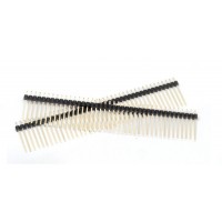 Male Break Away Header - Straight - 1x40 - 2.54mm Pitch - 20mm Length