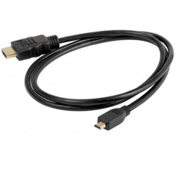 Micro HDMI to HDMI Cable - 1.5 meter- Suitable for Raspberry Pi 4 Micro HDMI to HDMI Cable - 1.5 meter- Suitable for Raspberry Pi 4