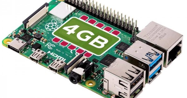 Buy Raspberry Pi 4 Model-B with 4 GB RAM Online in India at Hubtronics