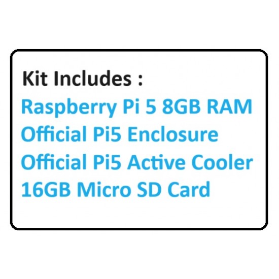 Raspberry Pi 5 (8 GB RAM) Basic Starter Kit 