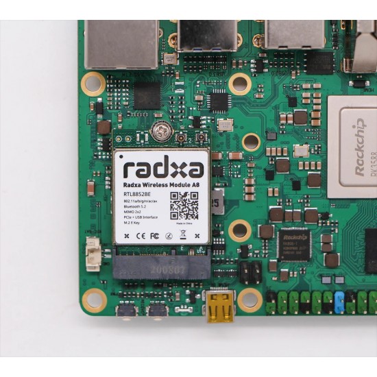 RADXA M.2 WIFI 6 BT5 MODULE A8 based on Realtek RTL8852BE