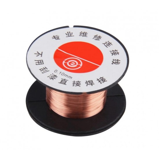 0.1MM Copper Soldering Solder PPA Enamelled Repair Reel Wire