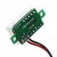 0.36inch Mini DC Voltmeter 2 Wire 4.7-30V DC Measurement Range Red