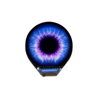 Waveshare 0.71inch Round LCD Display Module, 160×160 Resolution, SPI Interface, 65K colors
