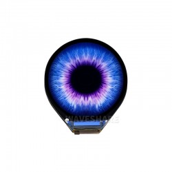 Waveshare 0.71inch Round LCD Display Module, 160×160 Resolution, SPI Interface, 65K colors Waveshare 0.71inch Round LCD Display Module, 160×160 Resolution, SPI Interface, 65K colors