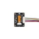Waveshare 0.85inch Mechanical LCD ScreenKey, IPS Panel, 128 × 128 Resolution, 65K Color, SPI Communication Interface - Black