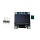 0.96 Inch I2C 4-Pin OLED Display Module - Blue