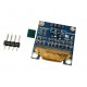 0.96 Inch I2C 4-Pin OLED Display Module - Blue