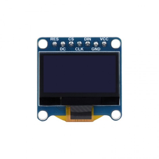 0.96inch OLED Display Module, 128×64 Resolution, SPI / I2C Communication